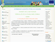 Tablet Screenshot of golem.gymzv.sk